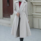 Warm winter wool coat for women 5456