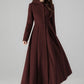 Winter Long Swing wool Coat 5242