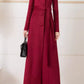 Long trench wool coat women 5294