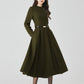 Womens Winter Long Wool Dress 5500
