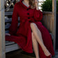 hooded Long wool coat for women 3174