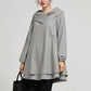 Wome's  wool tuic dress in grey 2310