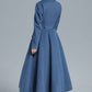 Vintage Inspired Long Wool Princess Coat Women 3127