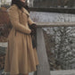 vintage inspired Wool Princess swing coat 2527#