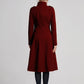 Double Breasted Winter Wool Coat Women 5614