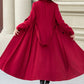 Vintage Inspired Winter Maxi Wool Coat 5348