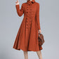 Winter Warm Long Wool Princess Coat 3164