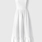 Maxi sleeveless summer linen dresses HY0020