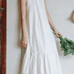 Prom summer a line white halter dress L0604