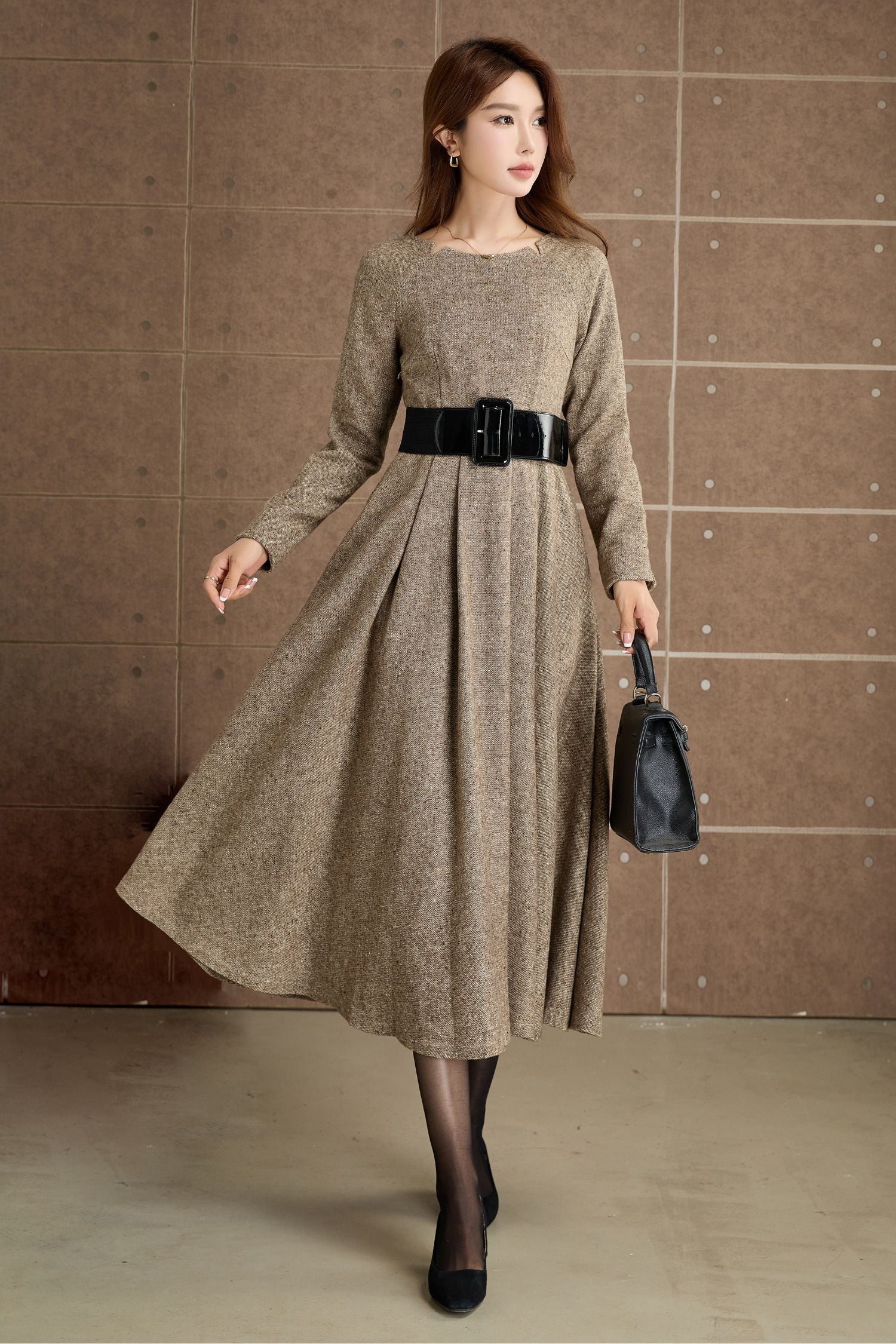 camel fall dress Astrid Wrap Dress – Diane von Furstenberg