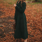 Vintage inspired Long wool coat women 3160