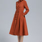 Winter Warm Long Wool Princess Coat 3164