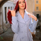 Retro Long Trench Winter Wool Coat 3188