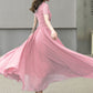 Elegant Flowy Dress for Bridesmaids & Special Occasions 6026