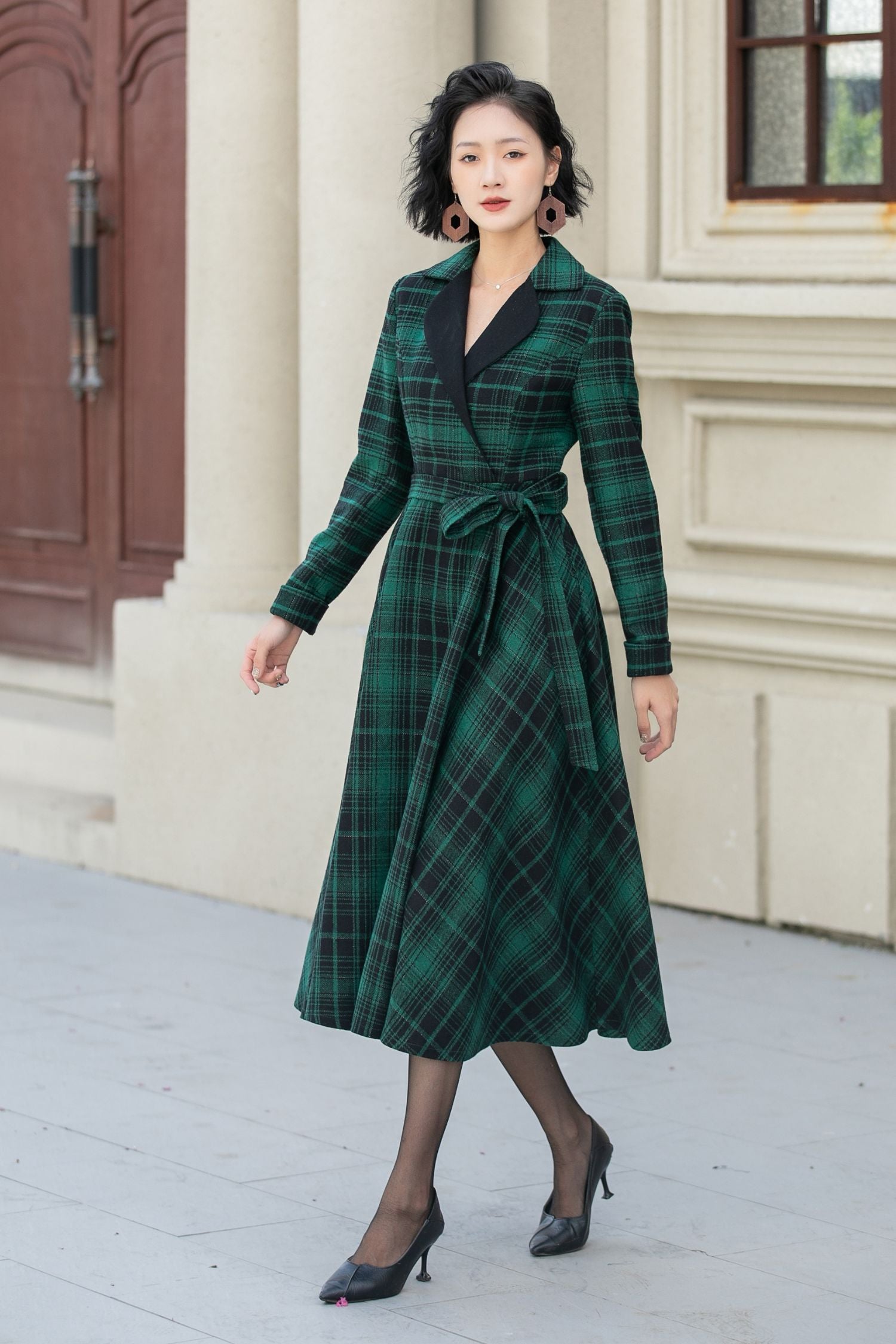 Green Plaid Overall Dress 90s Grunge-inspired: Black Beanie, Plaid Overall/ skirt, White Crop Green Plaid Overall Dress 90s Grunge-inspired: Black Beanie, Plaid Overall/ skirt, White Crop