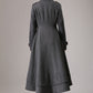 Vintage Inspired Swing Wool Coat 0761