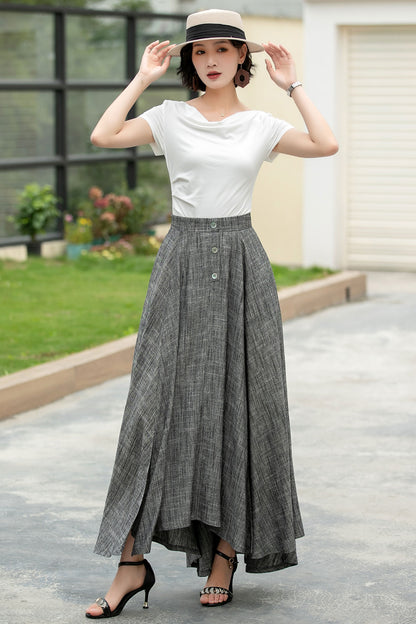 White Cotton Knit Top - Draped Neckline, Slim Fit 6057