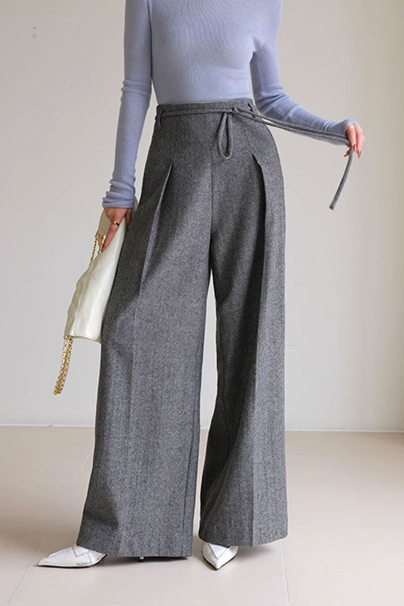casual womens winter wool pants 4480 – XiaoLizi