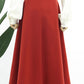 long winter wool skirt with wide waist band 4765