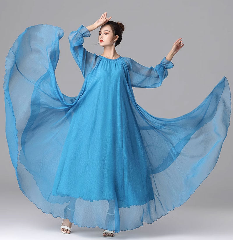 Loose fitting store chiffon dresses