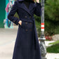 Long sleeve warm winter wool coat 245901