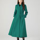 Warm swing midi wool winter coat 5430