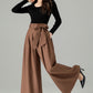 Women's Pleated Wool Pants 5241