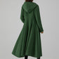 Warm hooded wool Coat Women 5503