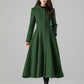 Warm hooded wool Coat Women 5503