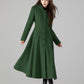 Warm hooded wool Coat Women 5503