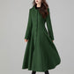 Warm hooded wool Coat Women 5503