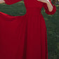 Prom red summer swing bridesmaid dresses 4856