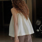 Women's summer linen sleeveless vest 4395