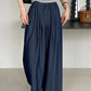 Loose fitting high waisted straight leg pants 4399