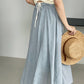 Women's summer large swing skirt 4381