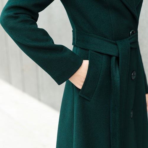 Women Winter Warm Wool Coat 2458