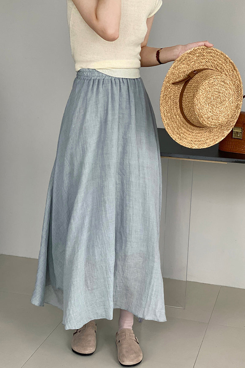 Women's summer large swing skirt 4381