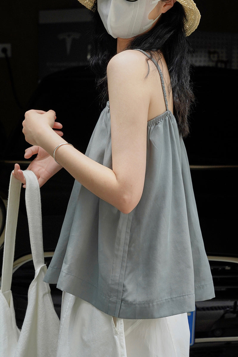 Women's summer linen sleeveless vest 4395