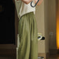 Women's summer wide leg casual pants 4382