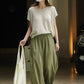 Women's summer wide leg casual pants 4382