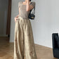 Women's summer wide leg casual pants 4379