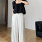 Women's summer wide leg casual pants 4379