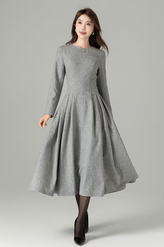 Winter long top frocks