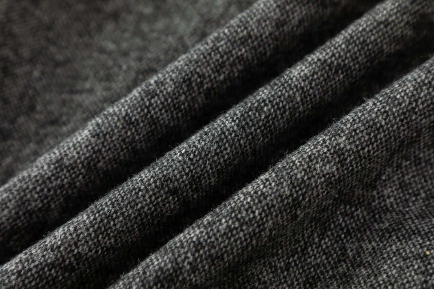 Vintage Wool-Blend Plaid Maxi Dress – Long Sleeve, Warm & Elegant 6389