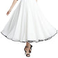 maxi boho chiffon skirt, romantic skirt 4333