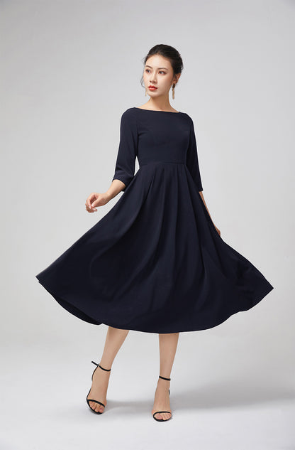 knee length dress