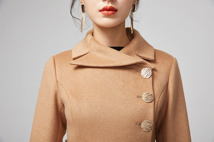 asymmetrical coat