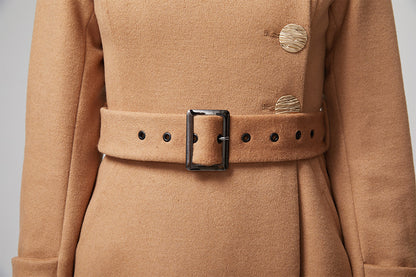 coat with pockets