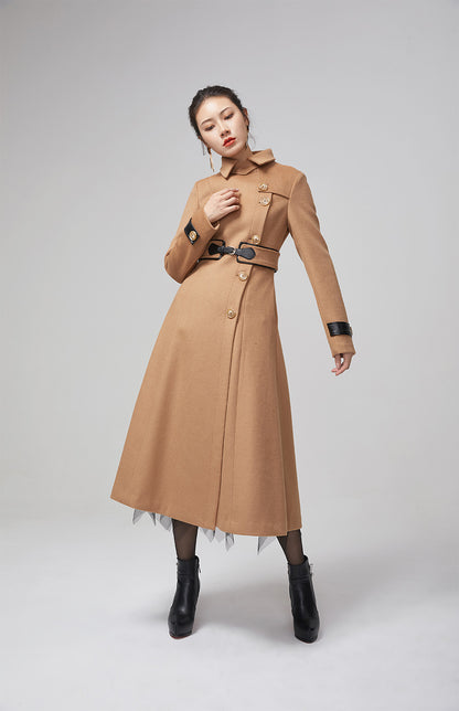 asymmetrical coat