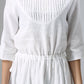 womne's long White maxi dress 0803#